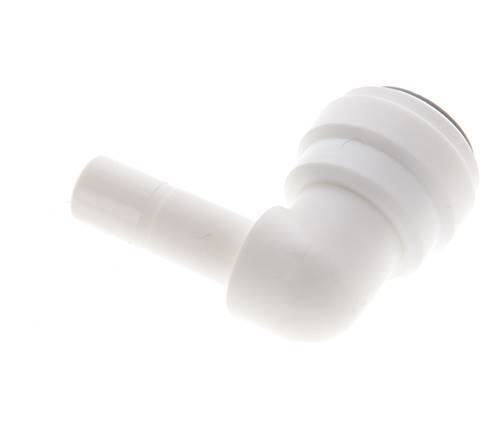 Racor de 3/8'' x 5/16'' 90deg con enchufe POM EPDM [5 piezas]