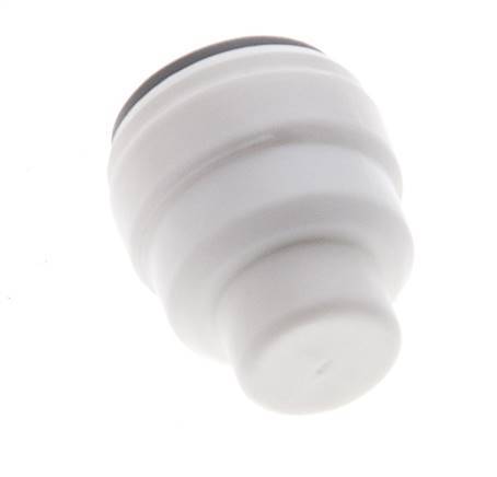 3/16'' Cap POM EPDM FDA [10 Pieces]