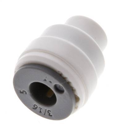 3/16'' Cap POM EPDM FDA [10 Pieces]
