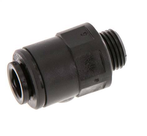 Racor de 6mm x G1/8'' con rosca macho POM NBR [5 piezas]