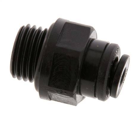 Racor de 4mm x G1/4'' con rosca macho POM NBR [5 piezas]