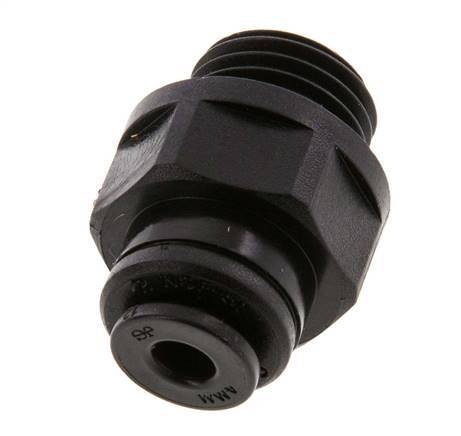Racor de 4mm x G1/4'' con rosca macho POM NBR [5 piezas]