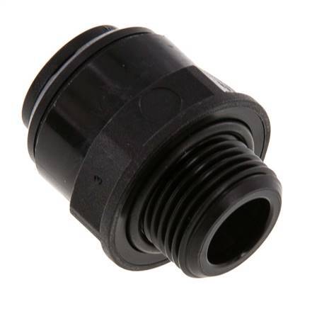 Racor de 12mm x G3/8'' con rosca macho POM NBR [2 piezas]