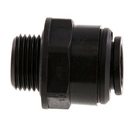 Racor de 12mm x G3/8'' con rosca macho POM NBR [2 piezas]