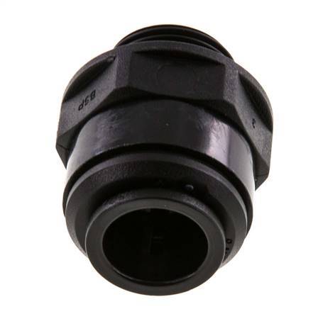 Racor de 12mm x G3/8'' con rosca macho POM NBR [2 piezas]