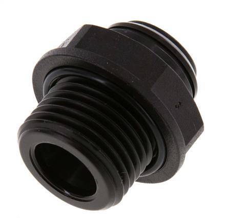 Racor de 10mm x G1/2'' con rosca macho POM NBR [2 piezas]