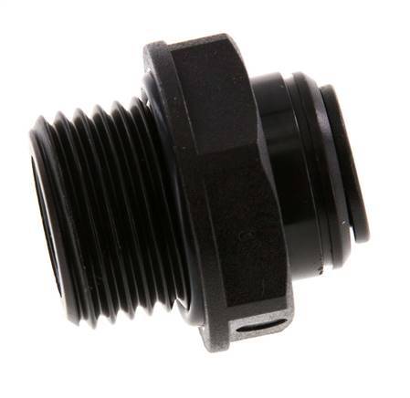 Racor de 10mm x G1/2'' con rosca macho POM NBR [2 piezas]