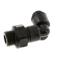 Racor de 4mm x G1/4'' 90deg con rosca macho POM NBR giratorio [2 piezas]