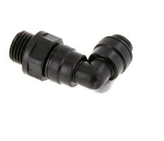 Racor de 6mm x G1/4'' 90deg con rosca macho POM NBR Giratorio [2 Piezas]