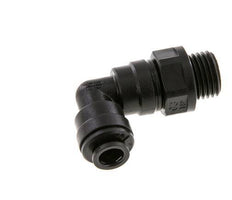 Racor de 6mm x G1/4'' 90deg con rosca macho POM NBR Giratorio [2 Piezas]