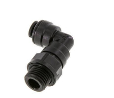 Racor de 6mm x G1/4'' 90deg con rosca macho POM NBR Giratorio [2 Piezas]