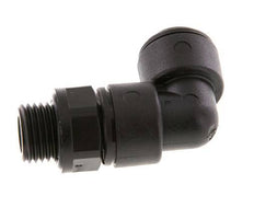 Racor de 8mm x G1/4'' 90deg con rosca macho POM NBR giratorio [2 piezas]
