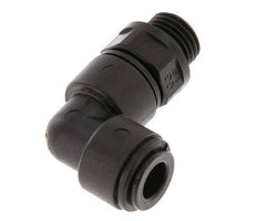 Racor de 8mm x G1/4'' 90deg con rosca macho POM NBR giratorio [2 piezas]