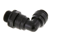 Codo de 90 grados 10mm x G3/8'' con rosca macho Latón NBR Giratorio