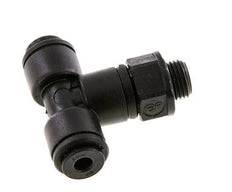 Racor en T de 4mm x G1/8'' con rosca macho POM NBR FDA giratorio [2 piezas]