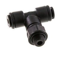 Racor en T de 4mm x G1/8'' con rosca macho POM NBR FDA giratorio [2 piezas]
