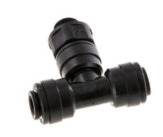 Racor en T de 6mm x G1/8'' con rosca macho POM NBR FDA giratorio [2 piezas]