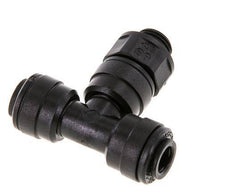 Racor en T de 6mm x G1/8'' con rosca macho POM NBR FDA giratorio [2 piezas]