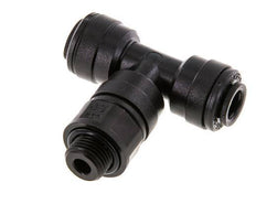Racor en T de 6mm x G1/8'' con rosca macho POM NBR FDA giratorio [2 piezas]