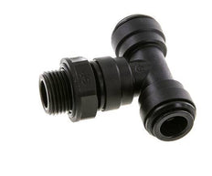 Racor en T de 10mm x G3/8'' con rosca macho Latón NBR Giratorio