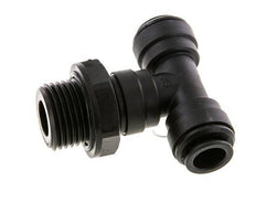 Racor en T de 10mm x G1/2'' con rosca macho Latón NBR Giratorio