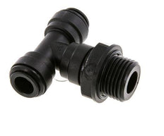Racor en T de 10mm x G1/2'' con rosca macho Latón NBR Giratorio