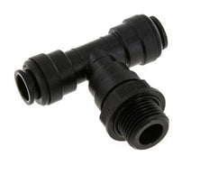 Racor en T de 12mm x G1/2'' con rosca macho Latón NBR Giratorio