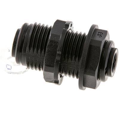 Racor de 6mm POM NBR Bulkhead [2 Piezas]
