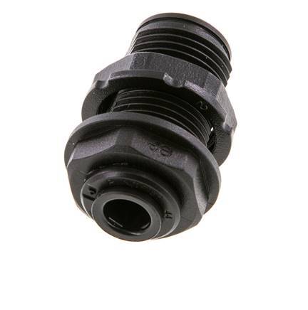 Racor de 6mm POM NBR Bulkhead [2 Piezas]