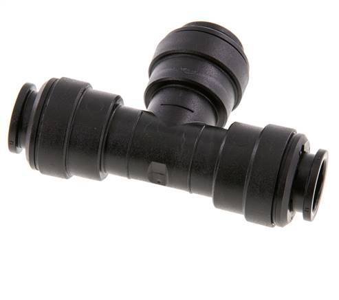 Racor en T de 12 mm PA 66 NBR