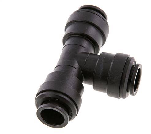 Racor en T de 12 mm PA 66 NBR