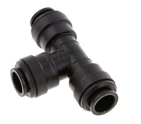 Racor en T de 12 mm PA 66 NBR
