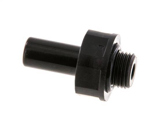 Racor de 8mm x G1/8'' con rosca macho POM NBR [5 Piezas]