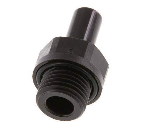 Racor de 8mm x G1/4'' con rosca macho POM NBR [5 Piezas]