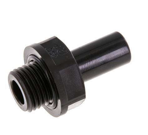 Racor de 10mm x G1/4'' con rosca macho POM NBR [5 Piezas]
