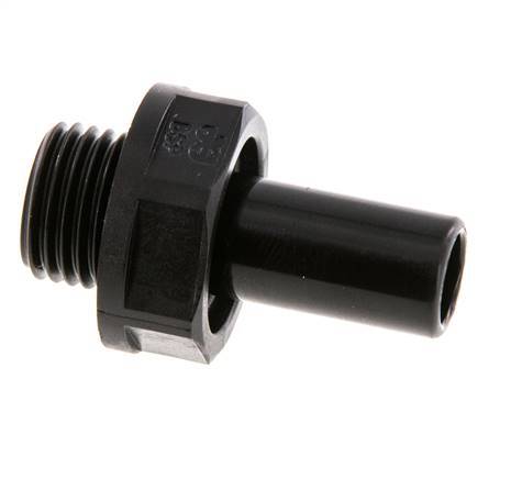 Racor de 10mm x G1/4'' con rosca macho POM NBR [5 Piezas]