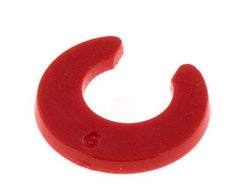 Pinza de bloqueo de 6 mm para racores rápidos [20 unidades]