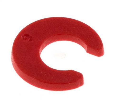 Pinza de bloqueo de 6 mm para racores rápidos [20 unidades]