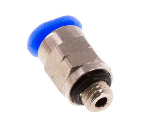 1/8'' x UNF 10-32 Racor rápido de latón/PBT NBR [5 piezas]