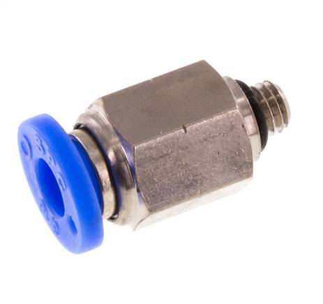 Racor 3/16'' x UNF 10-32 Latón/PBT NBR [5 Piezas]