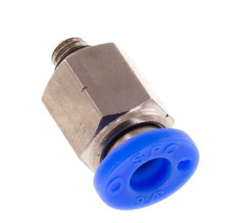 Racor 3/16'' x UNF 10-32 Latón/PBT NBR [5 Piezas]