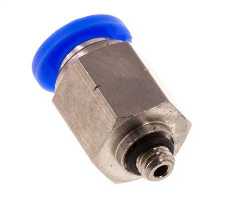 Racor 1/4'' x UNF 10-32 Latón/PBT NBR [5 Piezas]