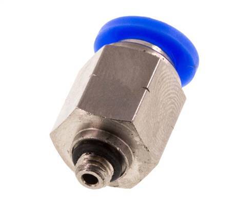 Racor 1/4'' x UNF 10-32 Latón/PBT NBR [5 Piezas]