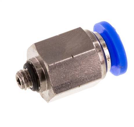 Racor 1/4'' x UNF 10-32 Latón/PBT NBR [5 Piezas]