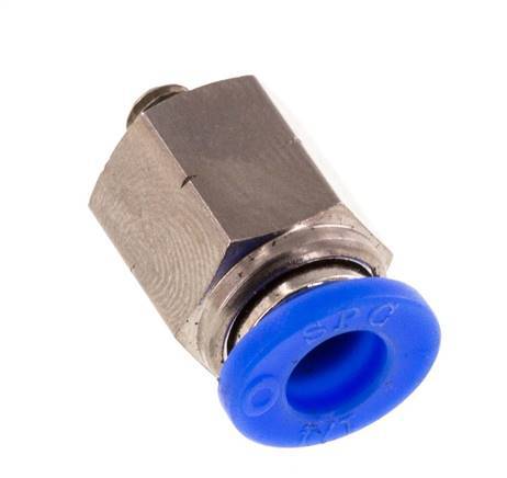 Racor 1/4'' x UNF 10-32 Latón/PBT NBR [5 Piezas]
