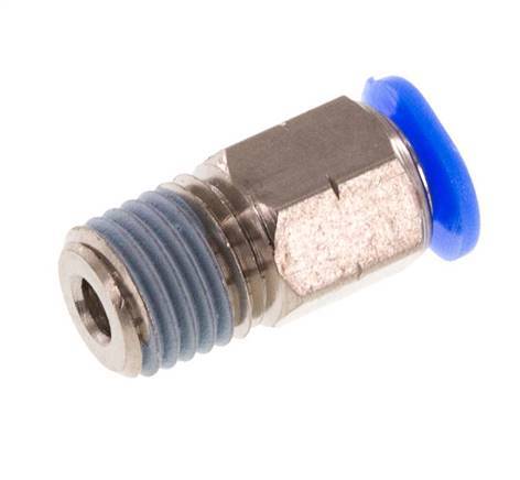 Racor de 1/8'' x 1/16'' NPT con rosca macho Latón/PBT NBR [5 piezas]