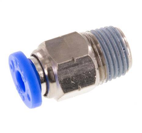 Racor de 5/32'' x 1/8'' NPT con rosca macho Latón/PBT NBR [5 piezas]