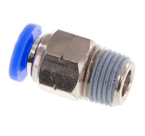 Racor de 5/32'' x 1/8'' NPT con rosca macho Latón/PBT NBR [5 piezas]