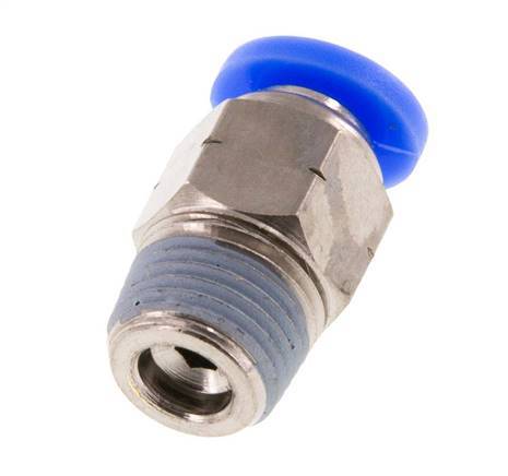 Racor de 5/32'' x 1/8'' NPT con rosca macho Latón/PBT NBR [5 piezas]