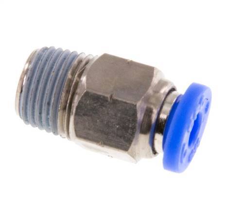 Racor de 5/32'' x 1/8'' NPT con rosca macho Latón/PBT NBR [5 piezas]